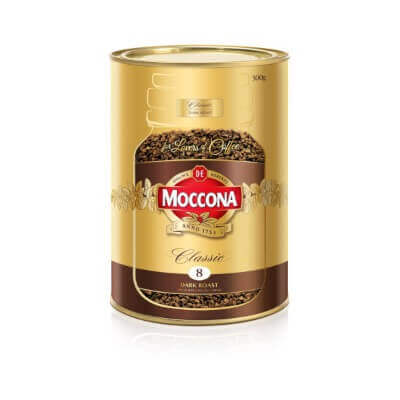 Moccona Classic Medium Roast Instant Coffee Tin 500g