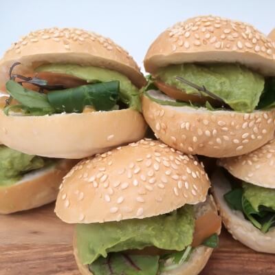 Mexican guacamole slider
