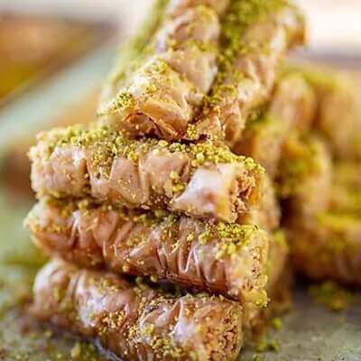 Almond, Pistachio and Peanut Baklava