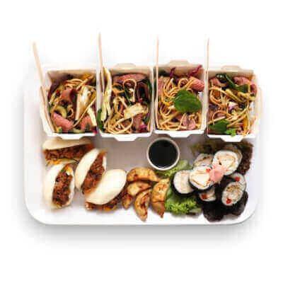 Asian Theme Finger Food