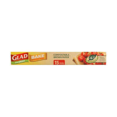 Glad To Be Green Compostable Brown Baking Paper 15m X 30cm