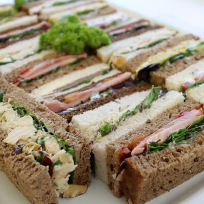 Single finger sandwiches