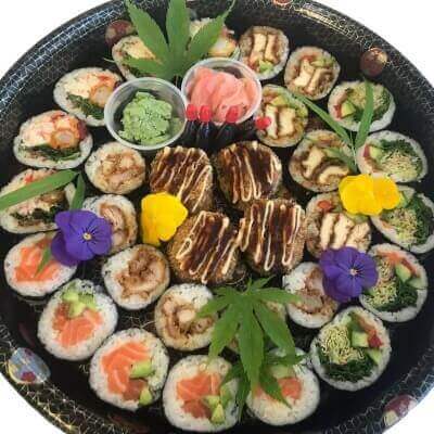 Hand rolled Maki Sushi