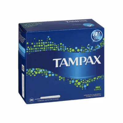 Tampax Super Tampons Medium Flow With Applicator