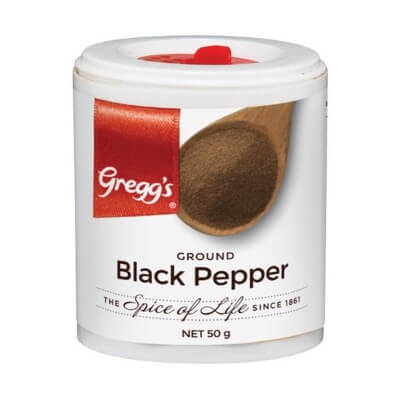 Gregg's Ground Black Pepper 50g