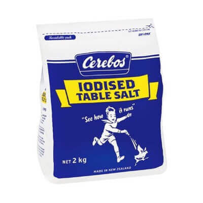 Cerebos Iodised Table Salt 2kg